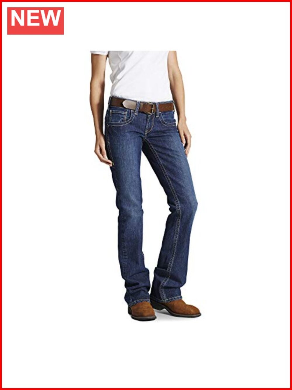 Ariat FR Mid-Rise Durastretch Boot Cut Jeans Flame Resistant Work Western
